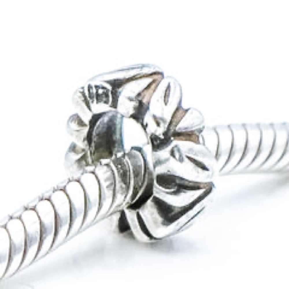 Pandora Sterling Silver Leaf Spacer